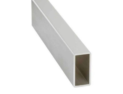 7050 0.5mm Aluminium Square Tube , Aluminium Rectangular Tube For Industry Vehicles